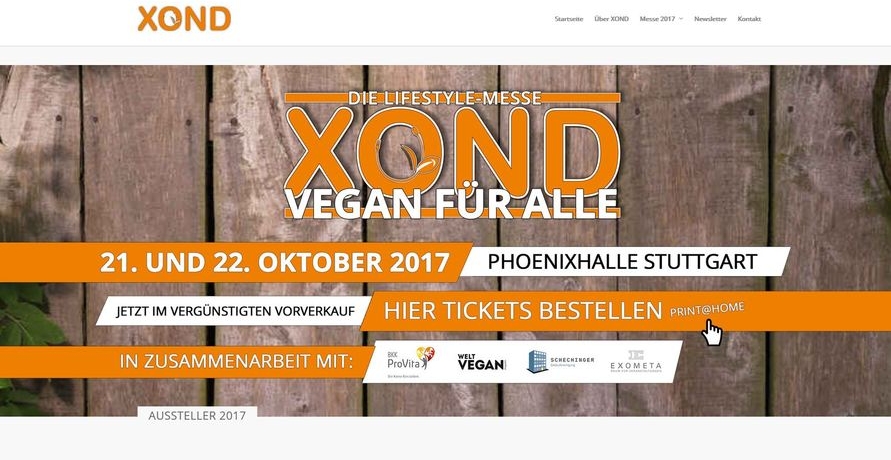 XOND die vegane Lifestyle Messe: Gesundes Fast-Food im 21. Jahrhundert