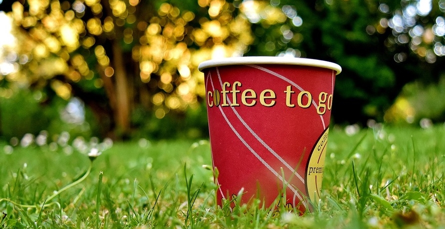 Plastikbecher: Coffee to go? Let's say NO!