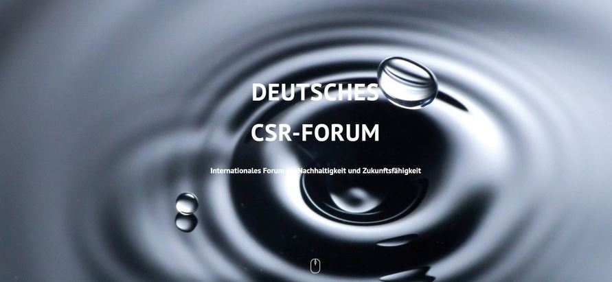Das 15. Deutsche CSR-Forum 2019