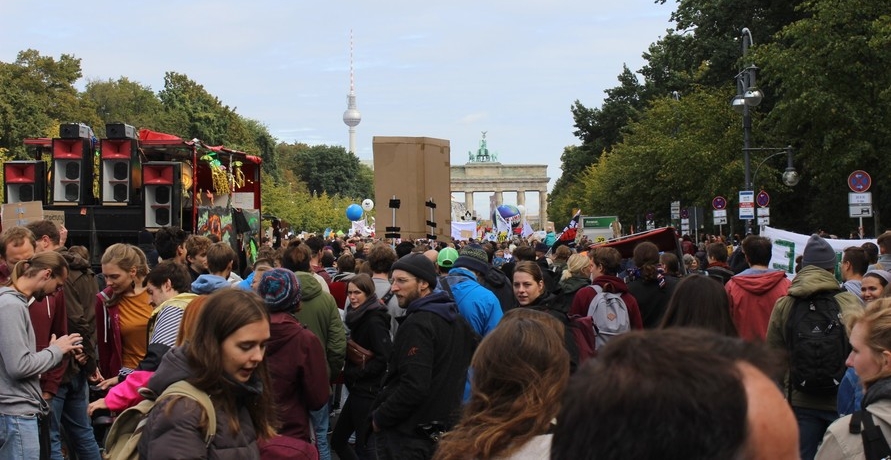 Klimastreik in Berlin - Es lebe fridays for future