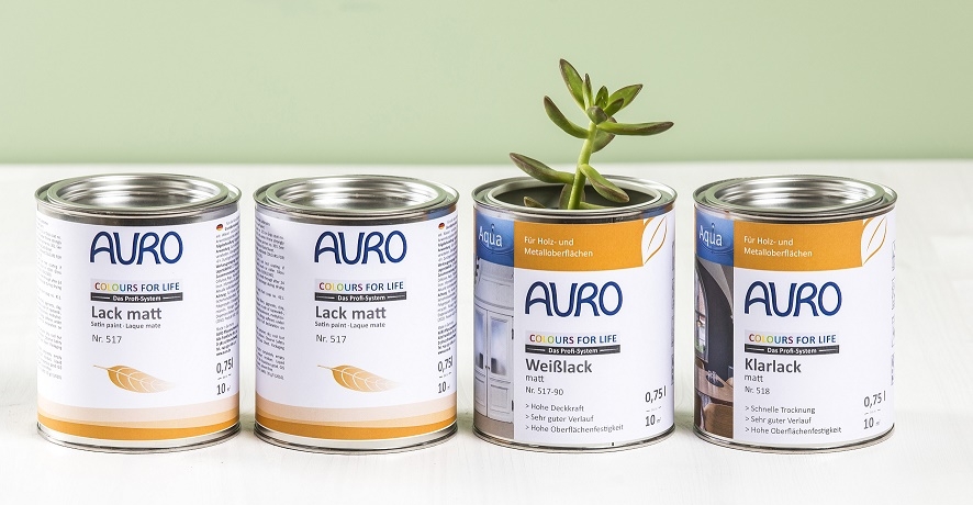 AURO - umweltbewusste Farben für Wände und Co.