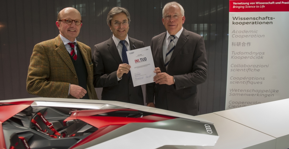 Audi vereinbart strategische Kooperation mit der Technischen Universität Dresden 