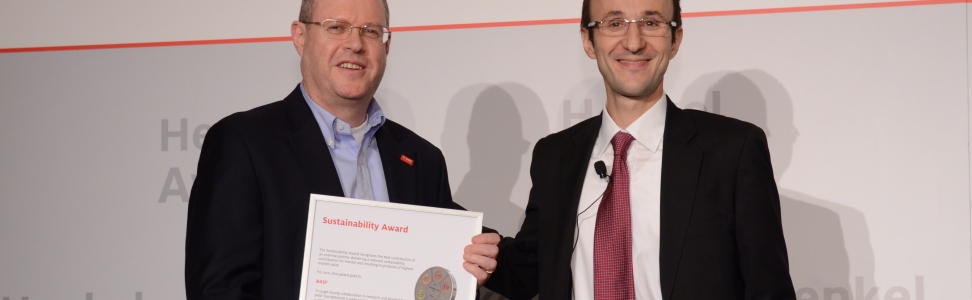 Erster - Henkel Sustainability Award - verliehen